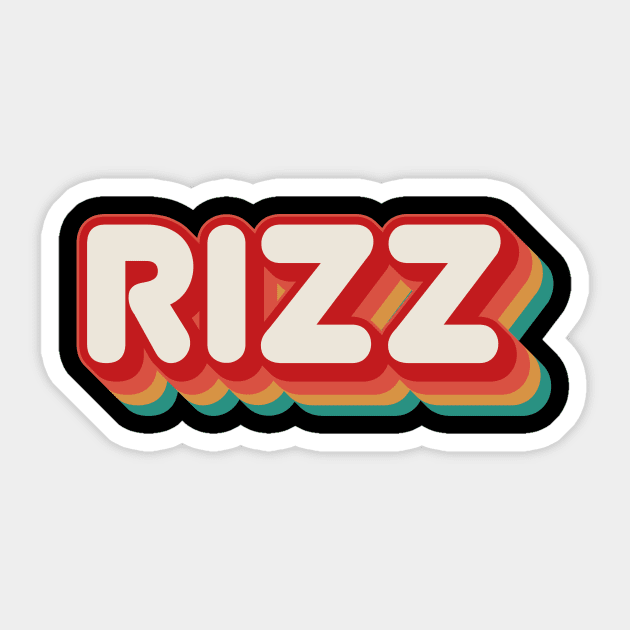 Rizz Sticker by n23tees